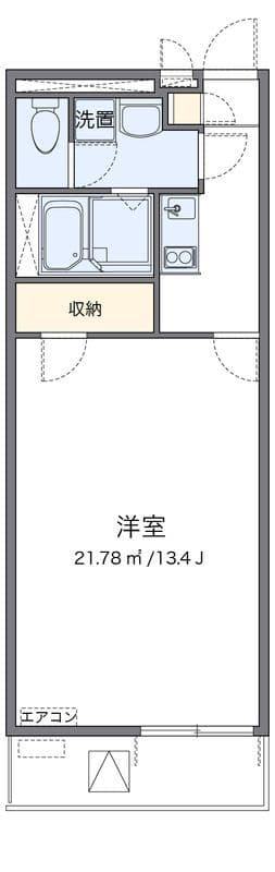 レオネクストさくらブリアン 306 間取り図