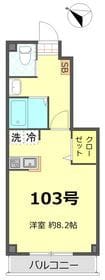 エステ阿佐ヶ谷 103 間取り図