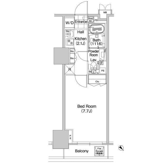 コンフォリア蒲田 1107