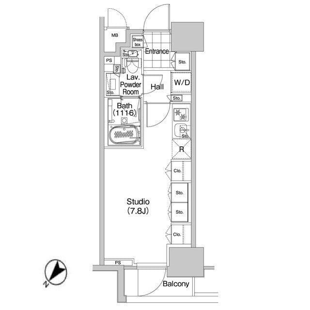 コンフォリア蒲田 1304