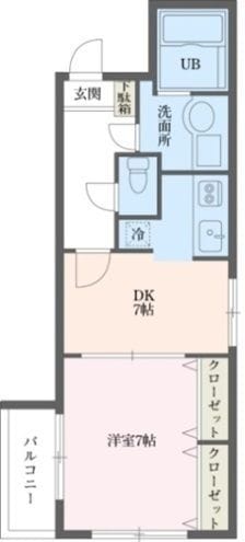ウィンベルデュエット恵比寿4 0307 間取り図
