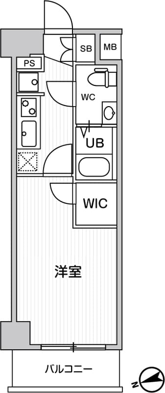 ジェノヴィア蒲田Ⅱスカイガーデン 304
