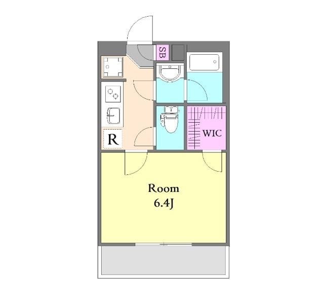 グリーンパーク恵比寿南 303 間取り図