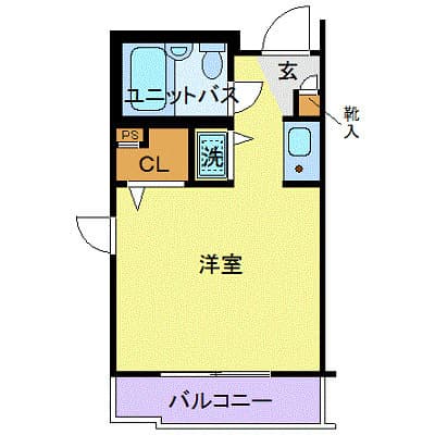 ジョイフル祐天寺 301 間取り図