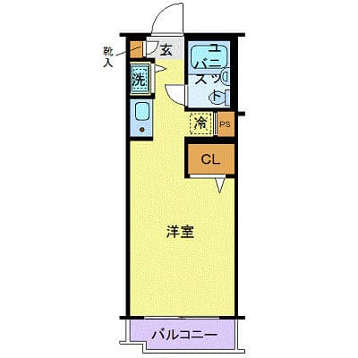 ジョイフル祐天寺 303 間取り図