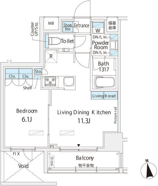 Belle Vue 浅草橋 605