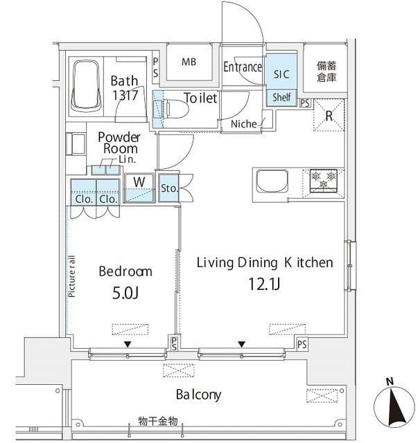 Belle Vue 浅草橋 606