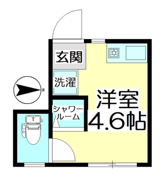 エスペランサ竹ノ塚 102 間取り図