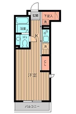 プロスペクト初台 0207 間取り図