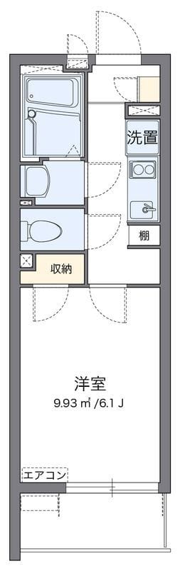 クレイノルードメール西台 305 間取り図