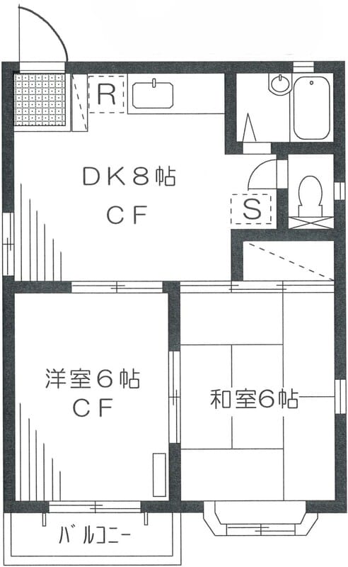 コートビレッジK1・K2 1-201