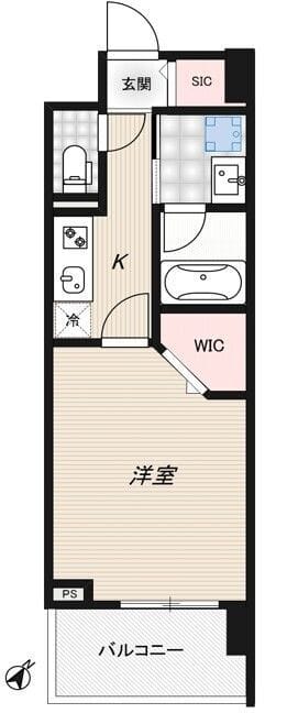 RIDGE豊洲 305 間取り図