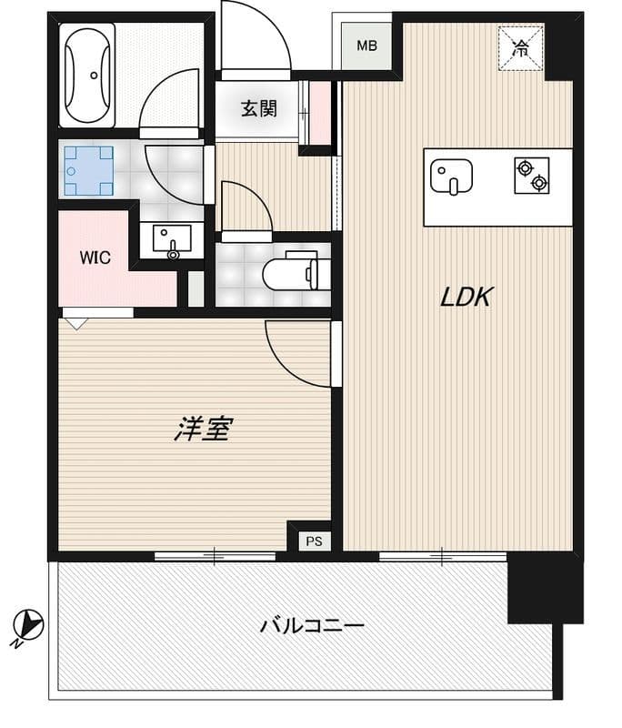 RIDGE豊洲 501 間取り図