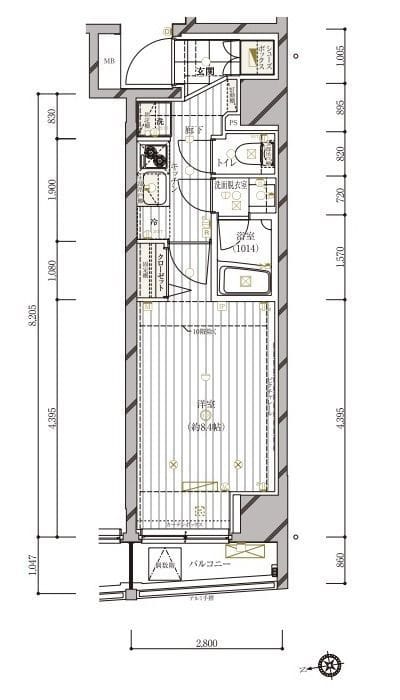 レガリス西日暮里ステーションフロント 503