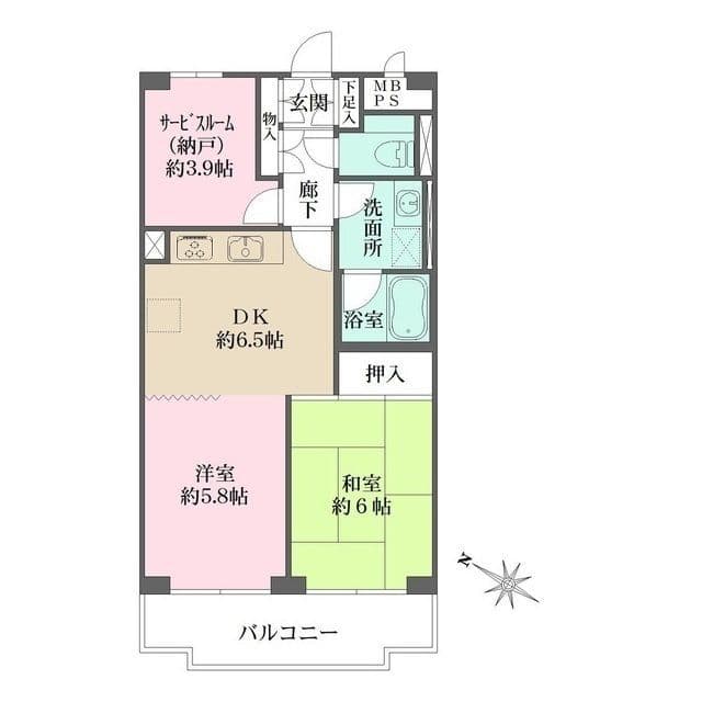 藤和初台コープⅡ 207