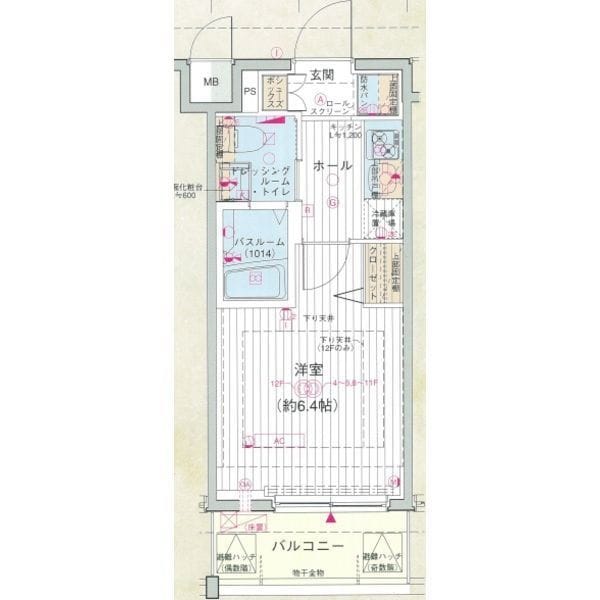 エステムプラザ品川大崎駅前レジデンシャル 1102