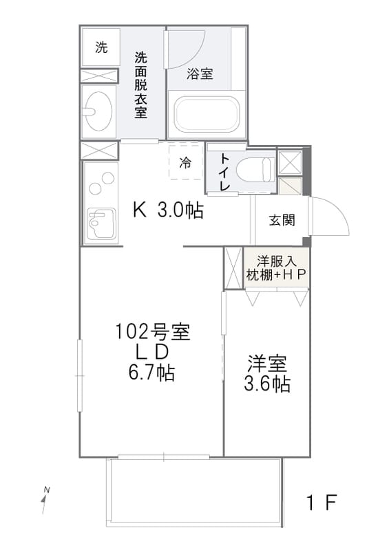 カルム代々木 102