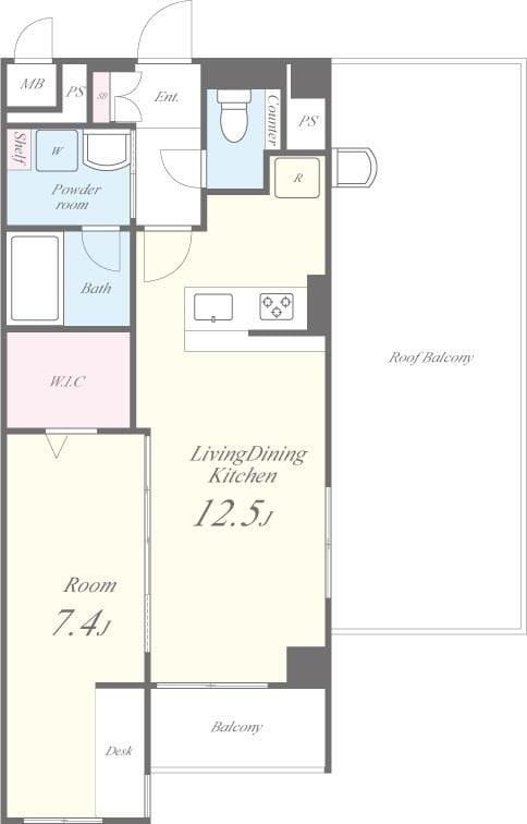 GARDEN COURT A 西高島平 405