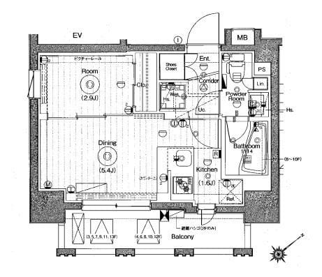 メイクスデザイン入谷アジールコート 403