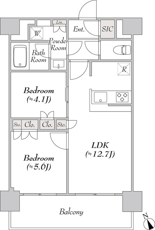 ウエリスアーバン水天宮前 1314