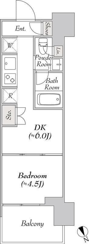 ウエリスアーバン水天宮前 203