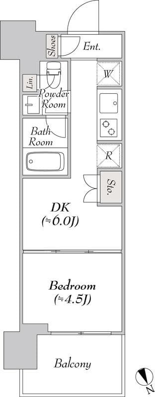 ウエリスアーバン水天宮前 316