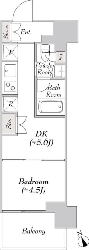 ウエリスアーバン水天宮前 321