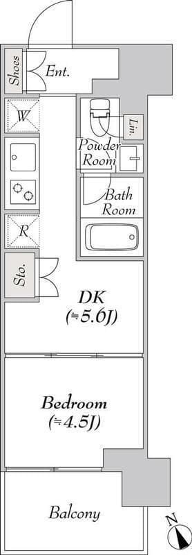 ウエリスアーバン水天宮前 329