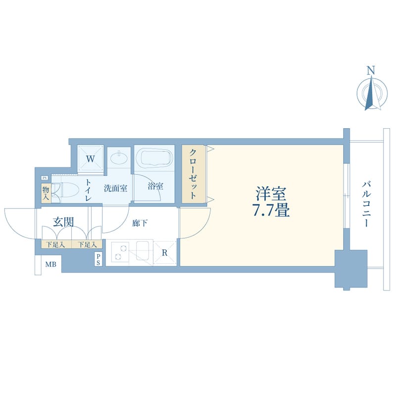 プレール・ドゥーク京橋 202