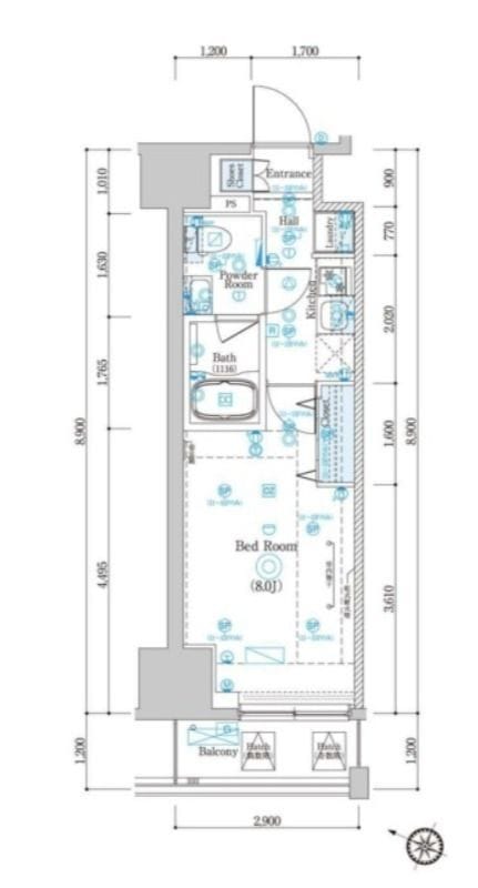 プレセダンヒルズ文京本駒込 1402