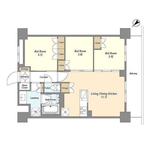 グランカーサ瑞江 505