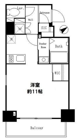 レジディア麻布十番Ⅱ 0305