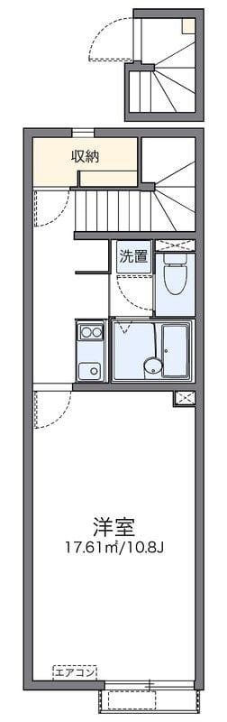 レオネクスト千代 204 間取り図