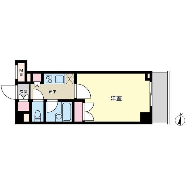 ビーロット小石川レジデンス 306 間取り図