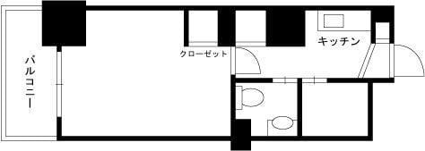 スカイコート三越前壱番館 1103