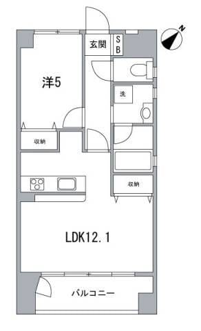 リバーサイドマンションB棟 205