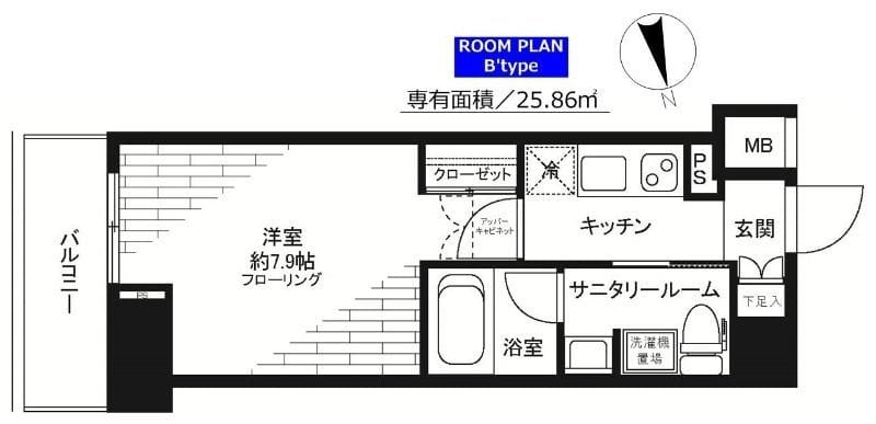 ステージグランデ芝大門 1302