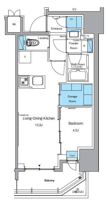 プライムアーバン浅草田原町 0304