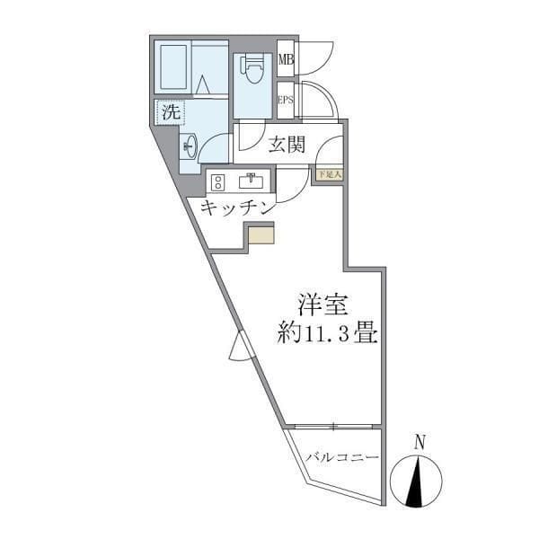 PASEO学芸大学 304 間取り図