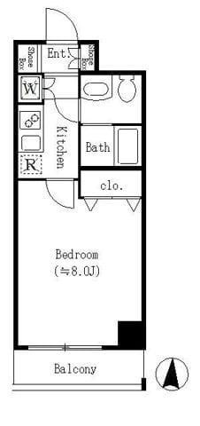 クロスレジデンス清澄白河 0402