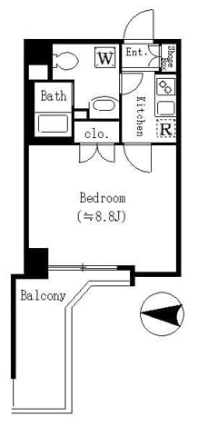 クロスレジデンス清澄白河 0504
