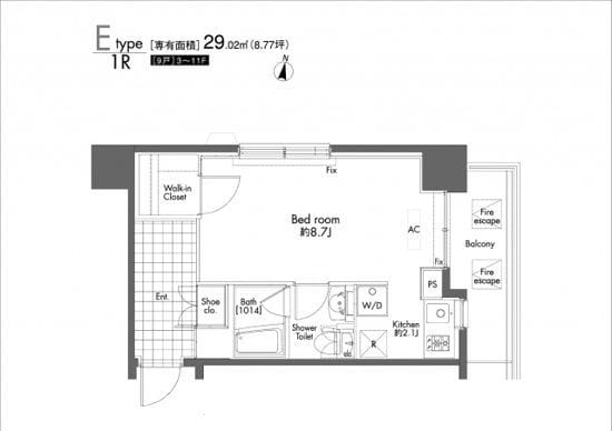プライムアーバン初台 1003