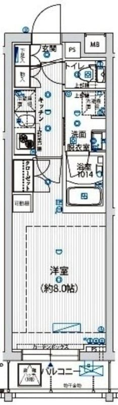 ビーシティアパートメントトウキョウサウス 202