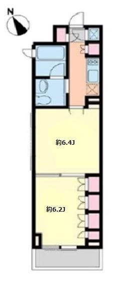 プラティーク清澄白河 0205 間取り図