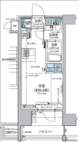 レジディア蒲田Ⅴ 0201