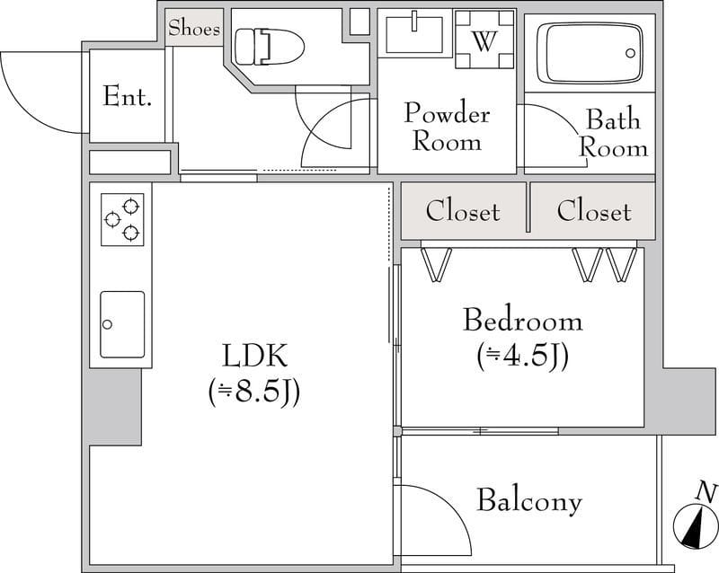 イーストガーデン 202