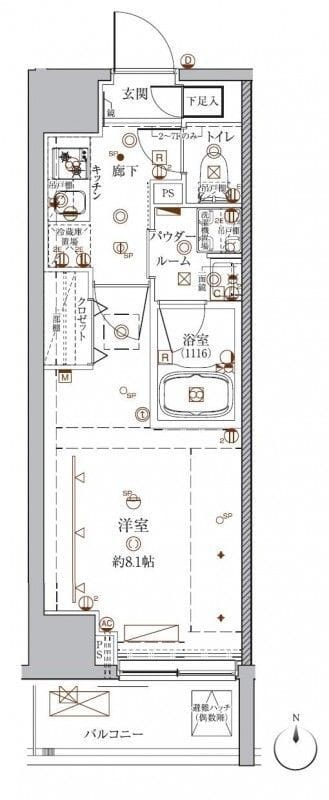 クレイシア入谷 1405