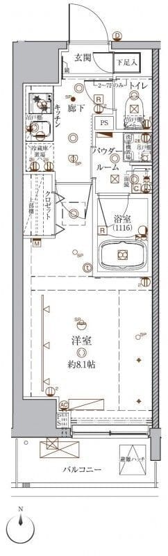 クレイシア入谷 405