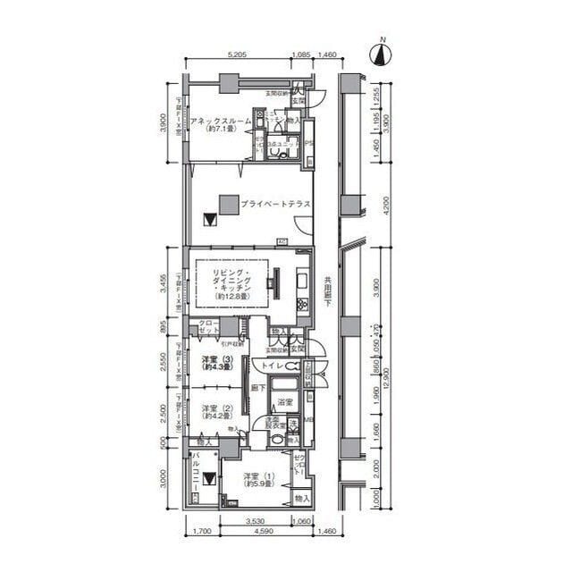 東雲キャナルコートCODAN19号棟 0901