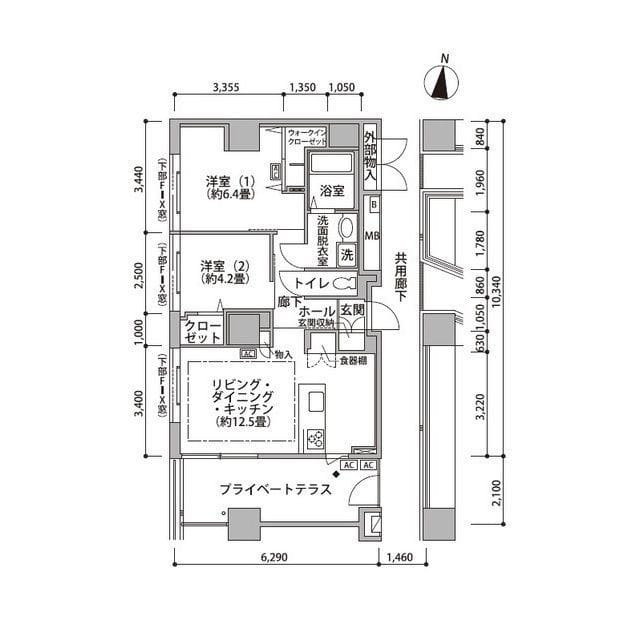 東雲キャナルコートCODAN19号棟 1305